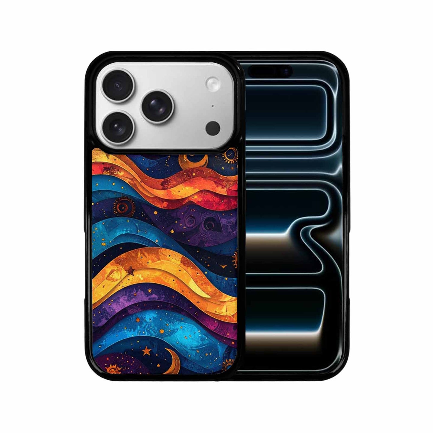 iPhone 17 Pro Case — Steampunk Galaxy Art Seamless Pattern Galaxy, Original Design Phone Case