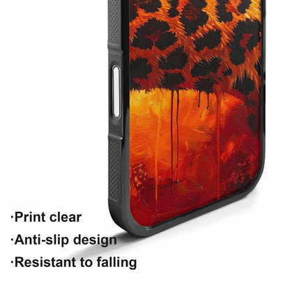iPhone 17 Case — Seamless Repeating Pattern Of Animal Print, Personalized Phone Case