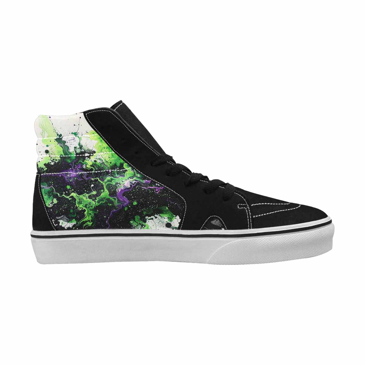MEN'S Galaxy Nebula High Top Canvas Surreal Custom Shoes