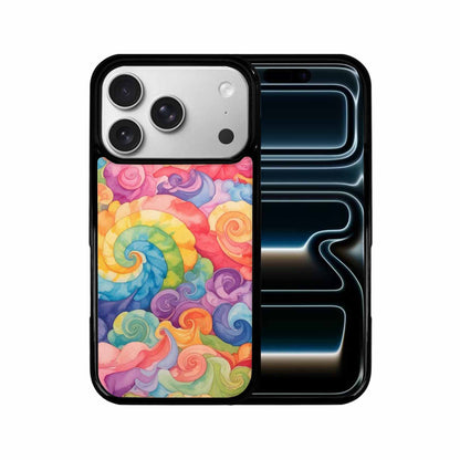 iPhone 17 Pro Case — Tie Dye Swirls Tie Dye Tie, Custom Designed Case Cover