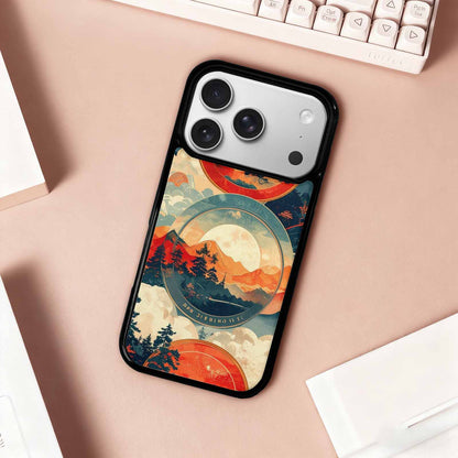 iPhone 17 Pro Case — Vintage National Park Retro Vintage, Personalized Phone Case
