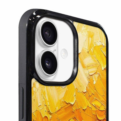 iPhone 17 Case — Impressionist Sunflower Brushstroke Pattern Floral, Original Design Phone Case