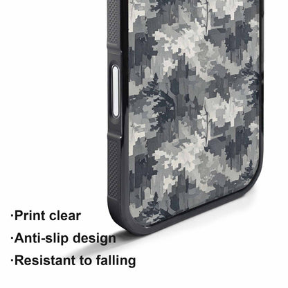 iPhone 17 Pro Max Case — Small Military Camouflage Blotch Camo, Custom Art Phone Cover