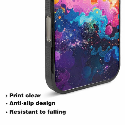 iPhone 15 Pro Max Case — Cosmic Creature And Object Mashup Pattern, Custom Printed Phone Case
