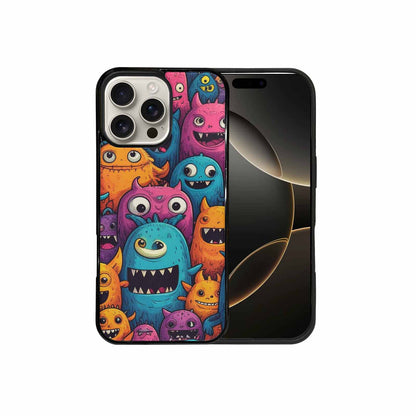 iPhone 16 Pro Max Case — Monsters General Cartoon Monst, Unique Phone Case Design