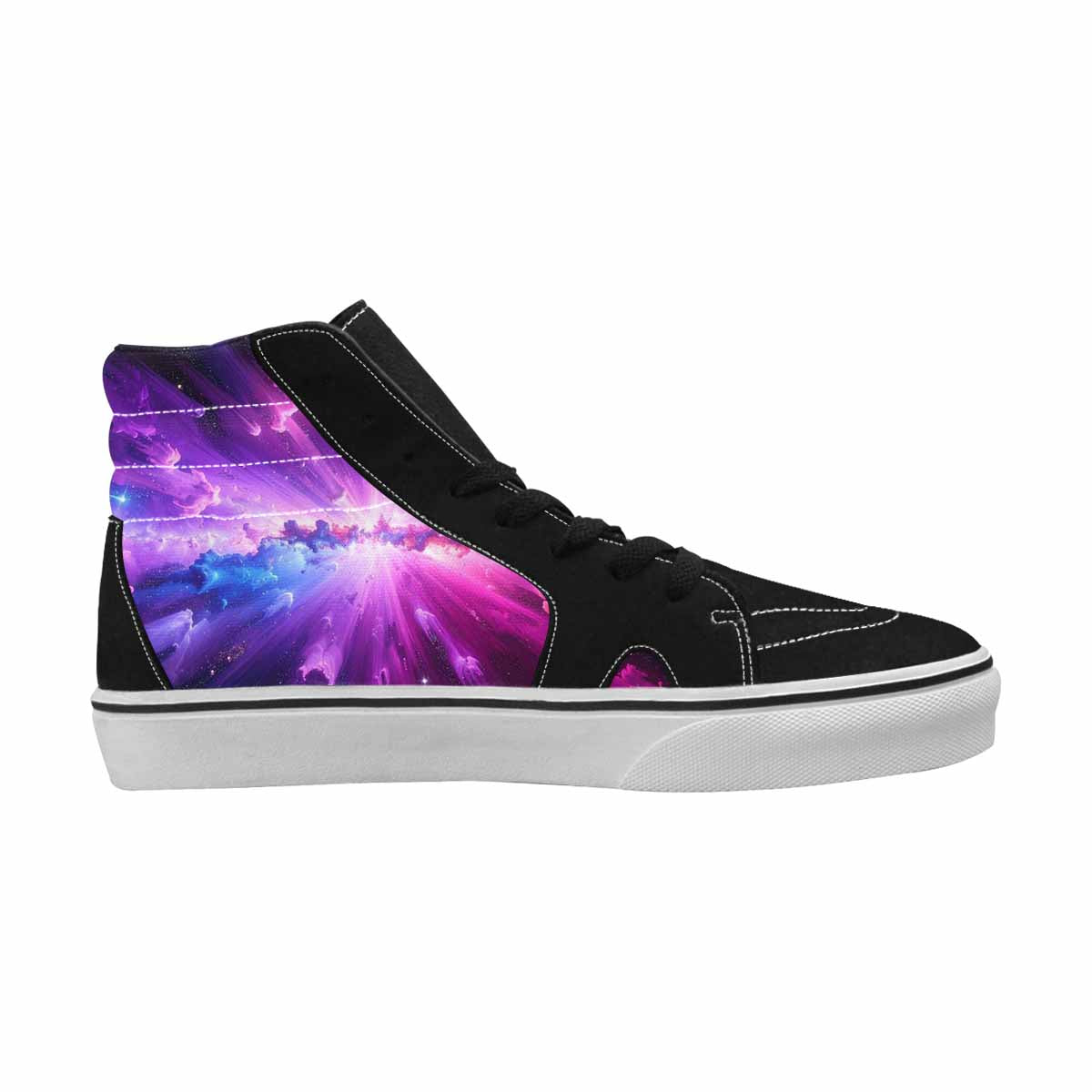 MEN'S Galaxy Nebula Galaxy Nebula High Top Canvas Melting Art Sneakers