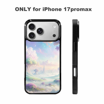 iPhone 17 Pro Max Case — Surrealist Dreamscape Original Art, Custom Designed Case Cover