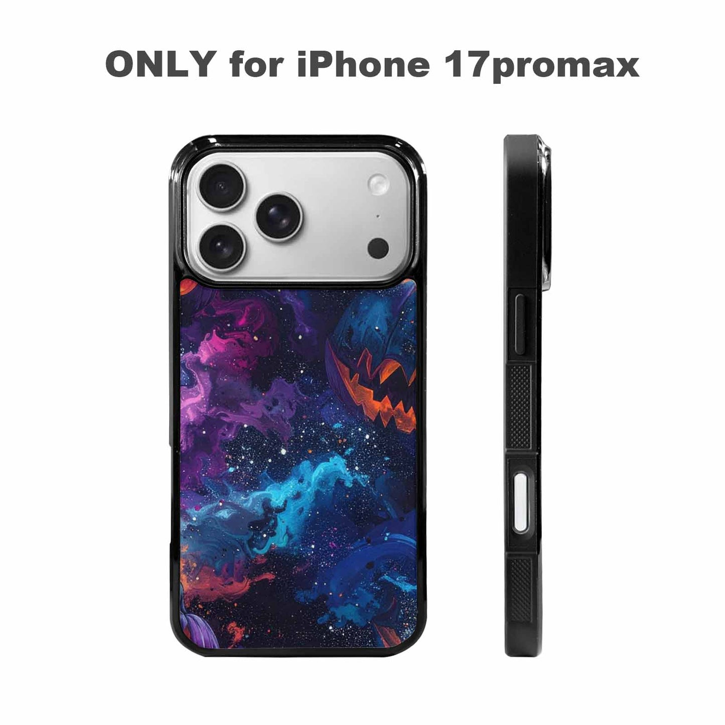 iPhone 17 Pro Max Case — Eamless Repeating Pattern Of Galaxy Space, Custom Phone Case