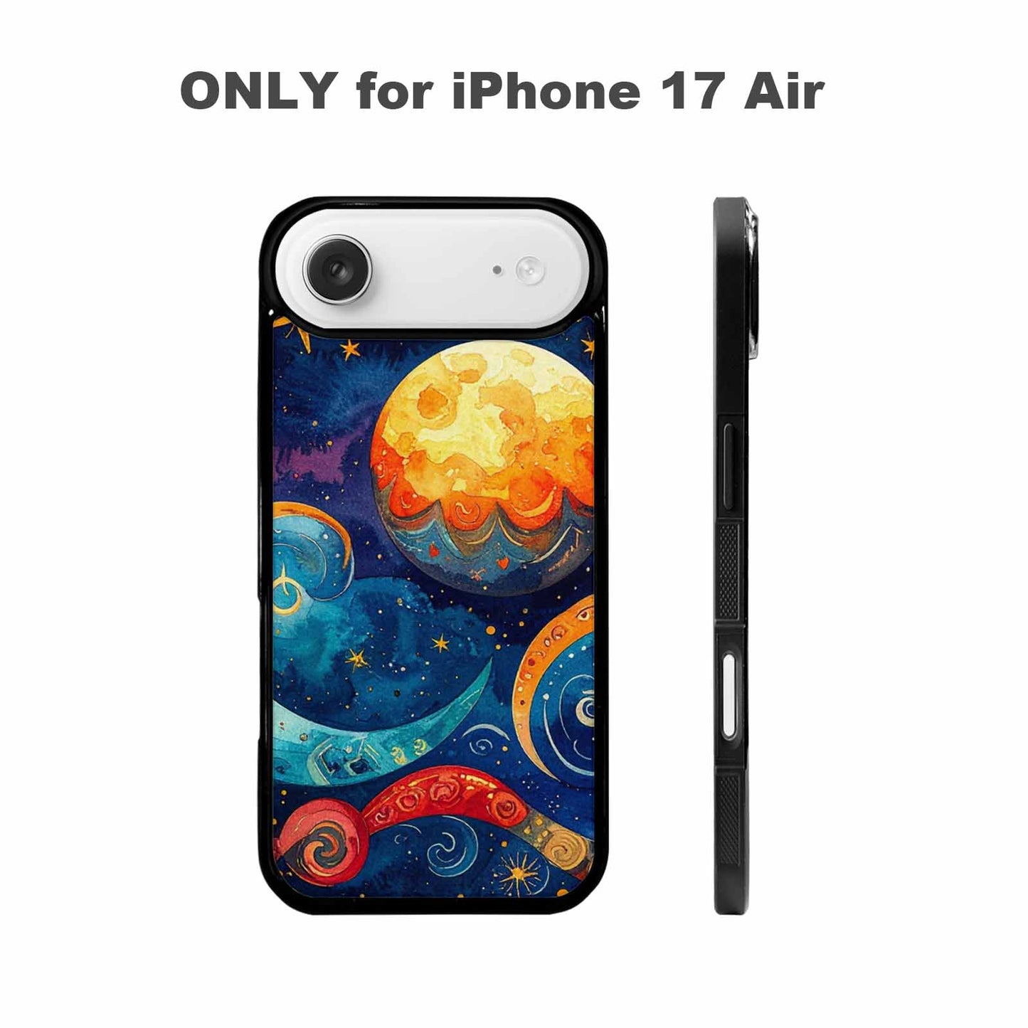 iPhone 17 Air Case — Watercolor Cinco De Mayo Watercolor Abstract, Custom Print Case Cover