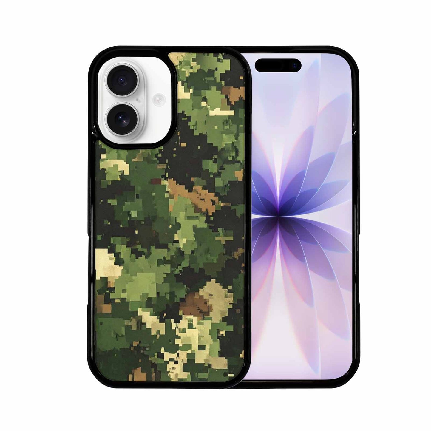 iPhone 17 Case — Small Military Camouflage Blotch Camo, Custom Phone Case