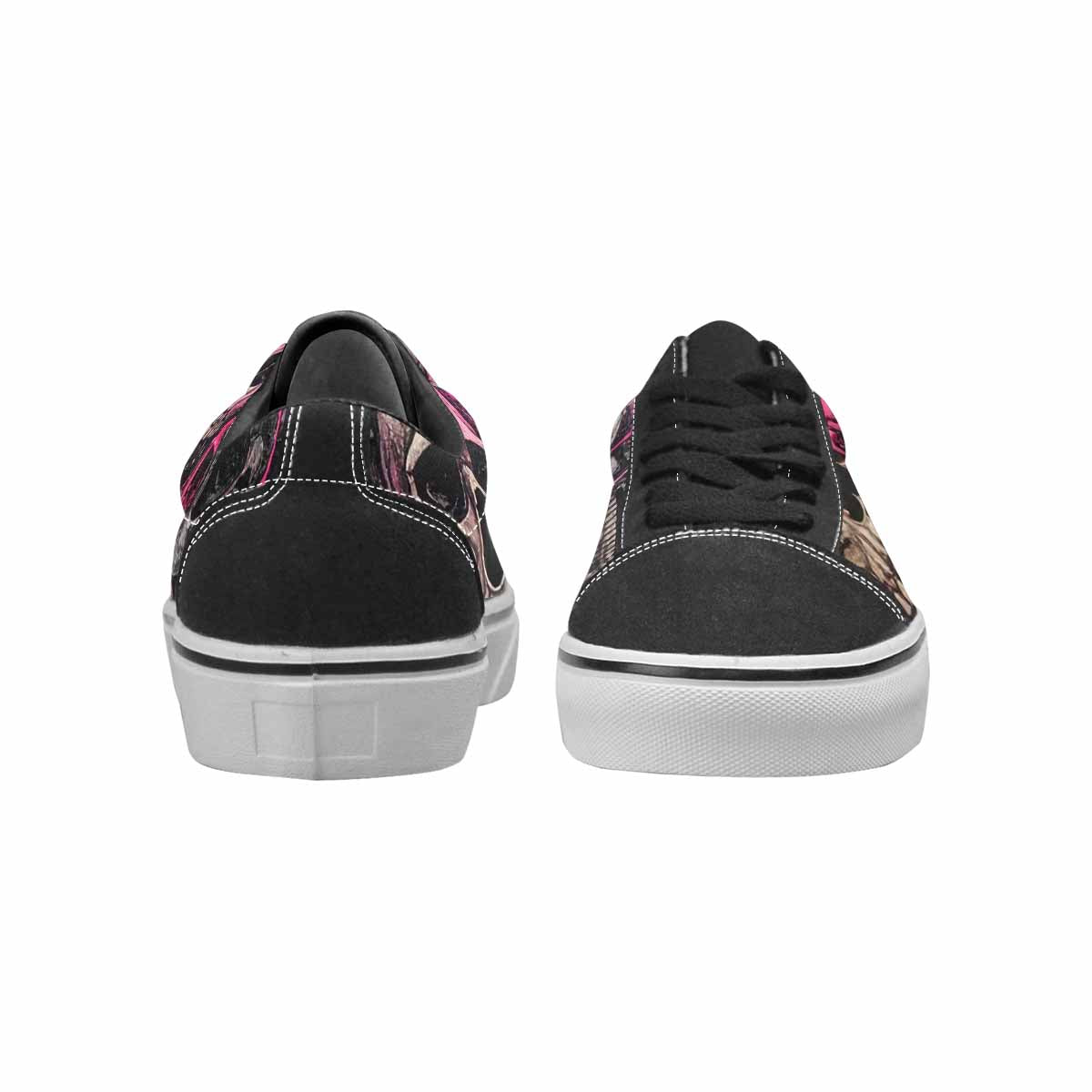 WOMEN'S Rainbow From Skull S Lace-Up Canvas Dreamlike Shoes