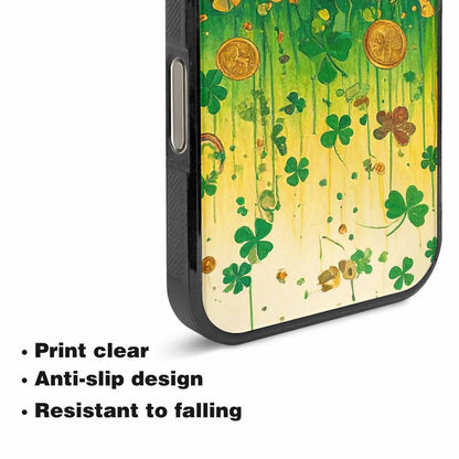 iPhone 16 Pro Max Case — St Patrick\'s Clover St Patrick\'s Clover, Custom Print Case Cover