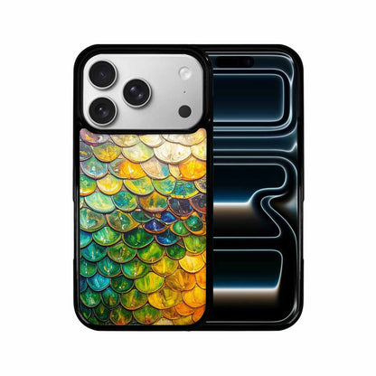 iPhone 17 Pro Case — Reptile Scale Full Color Vibrant Original, Custom Print Case Cover