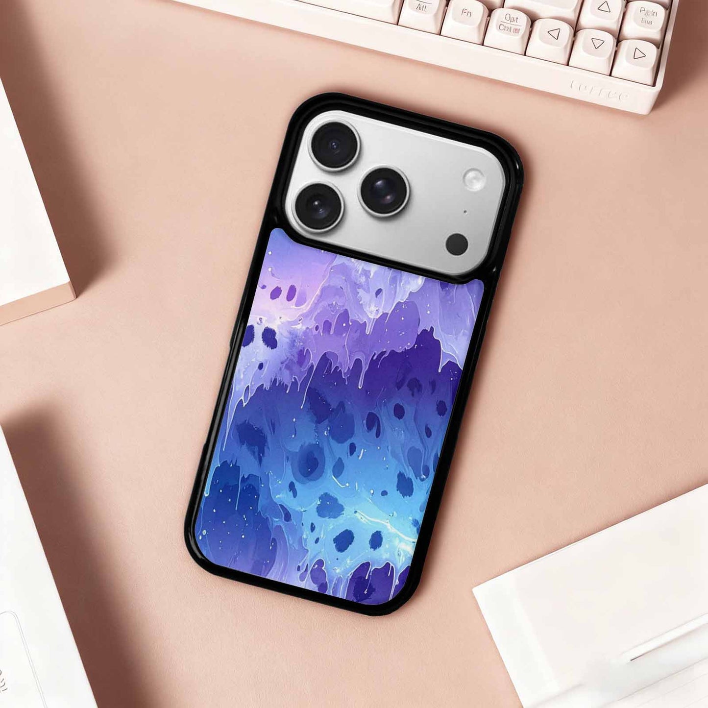 iPhone 17 Pro Case — Seamless Tileable Pattern Of Overlapping Animal, Customized Protective Case