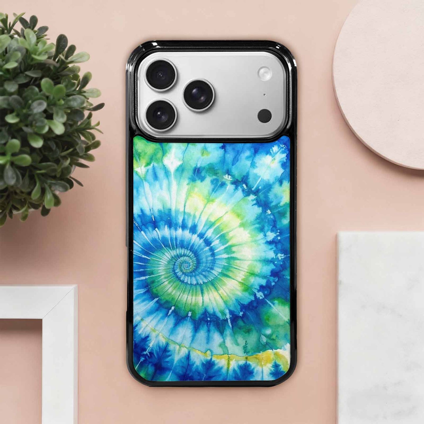 iPhone 17 Pro Max Case — Small Tie Dye Swirl Tie Dye, Custom Phone Case