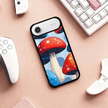 iPhone 17 Air Case — Vivid Winter Mushroom Seamless Cartoon Cute, Custom Designed Case Cover