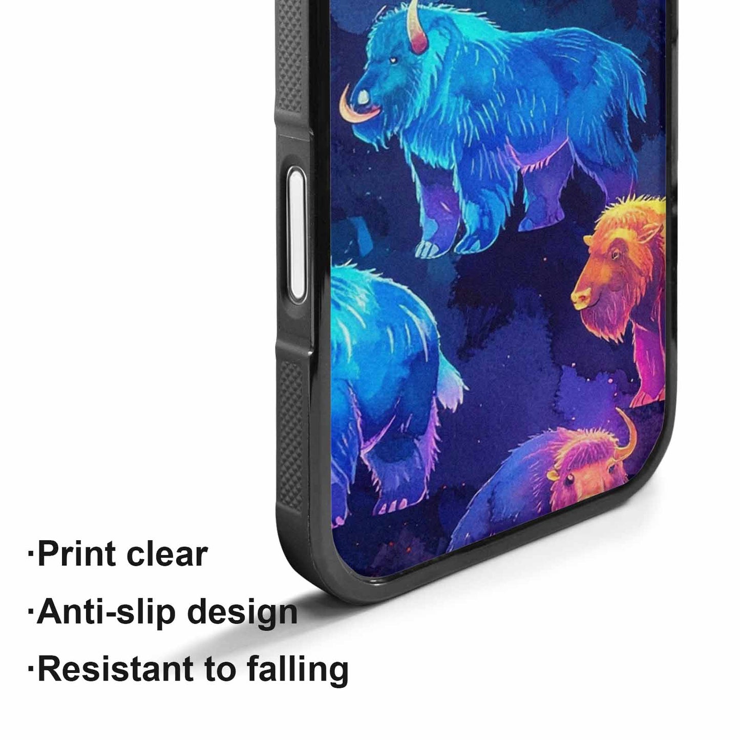iPhone 17 Case — Watercolor Cryptid Folklore Watercolor Abstract, Custom Made Phone Cover