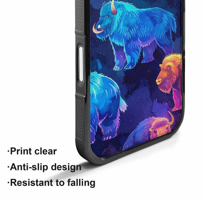iPhone 17 Case — Watercolor Cryptid Folklore Watercolor Abstract, Custom Made Phone Cover