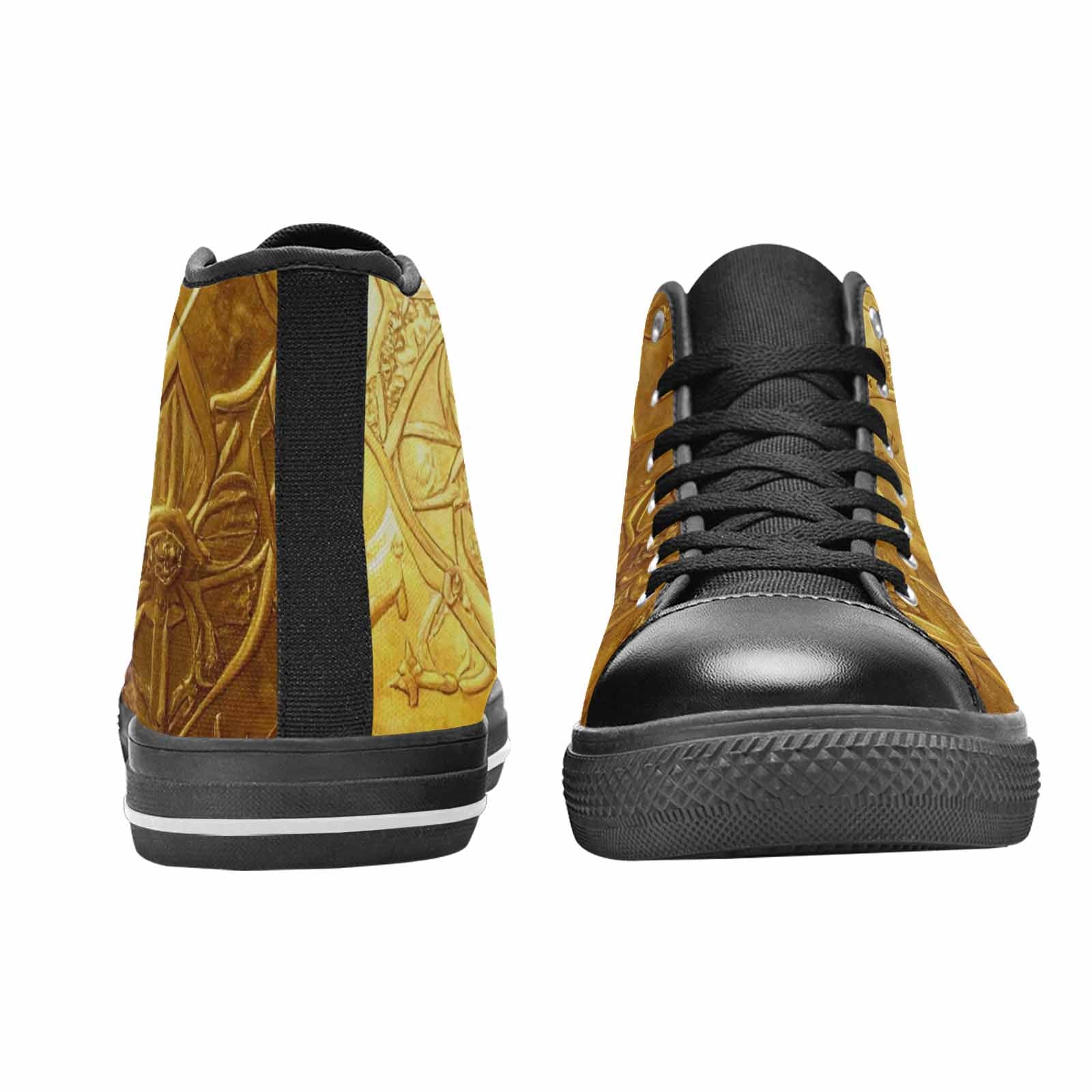 MEN'S Cross Faith Iconography High Top Canvas Cottagecore Shoes