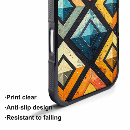 iPhone 17 Air Case — Vintage Summer Diamond Retro Vintage, Custom Print Case Cover