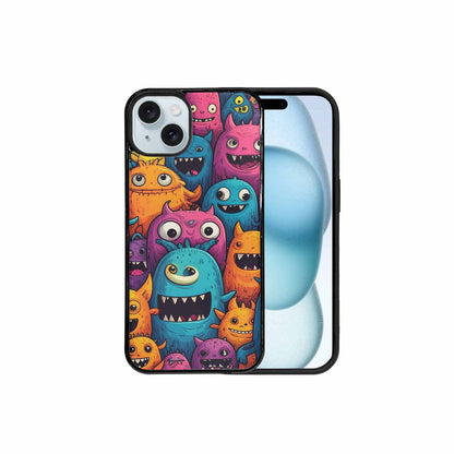 iPhone 15 Plus Case — Monsters General Cartoon Monst, Custom Printed Phone Case