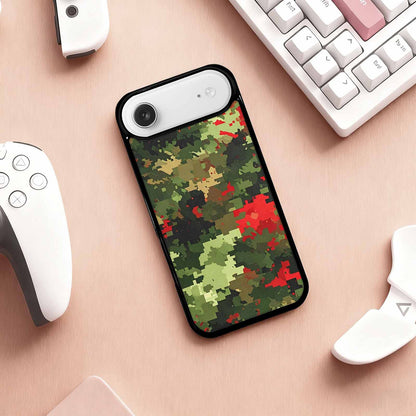 iPhone 17 Air Case — Small Military Camouflage Blotch Pattern Camo, Custom Designed Case Cover