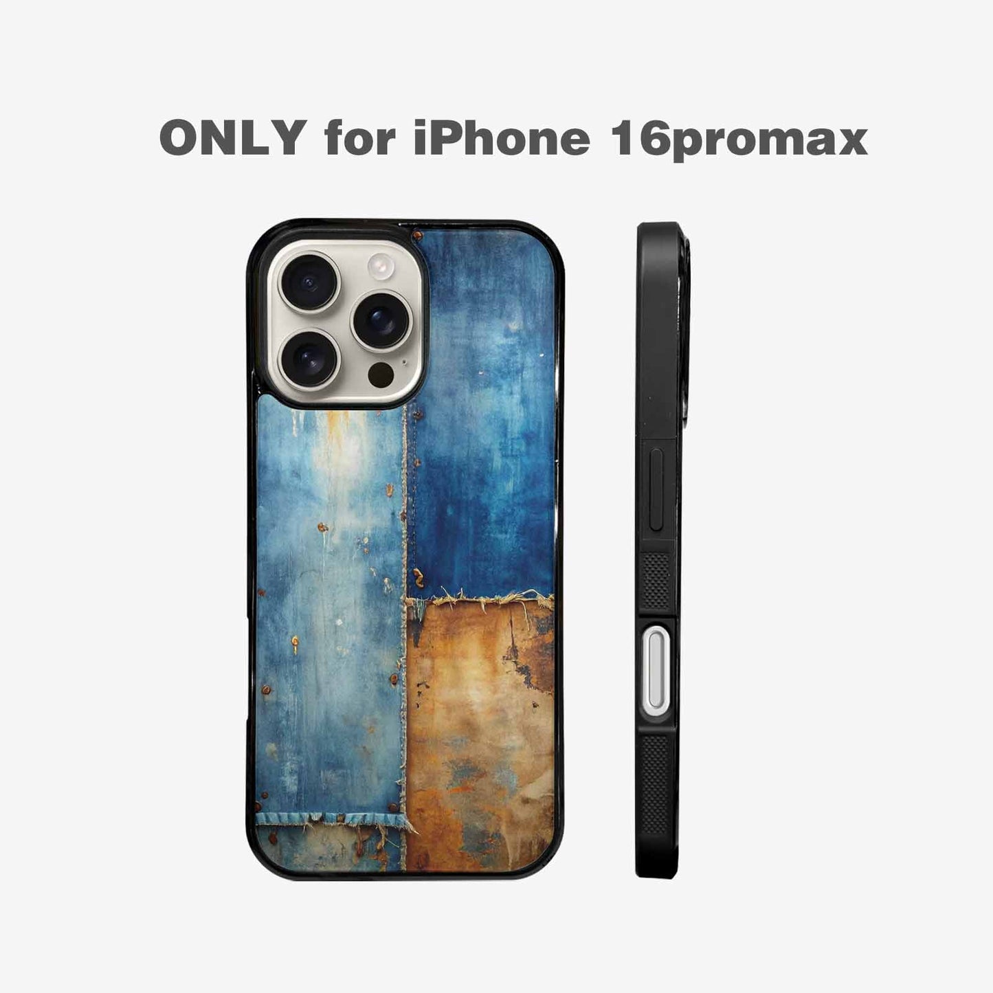 iPhone 16 Pro Max Case — Curve The Ripping Demin Tectures For, Customized Protective Case