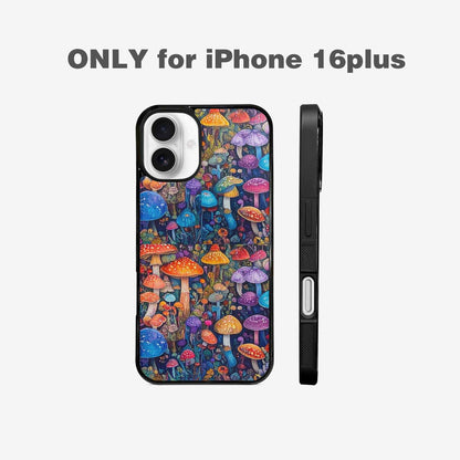 iPhone 16 Plus Case — Mushrooms General Mushrooms Pa, Unique Phone Case Design