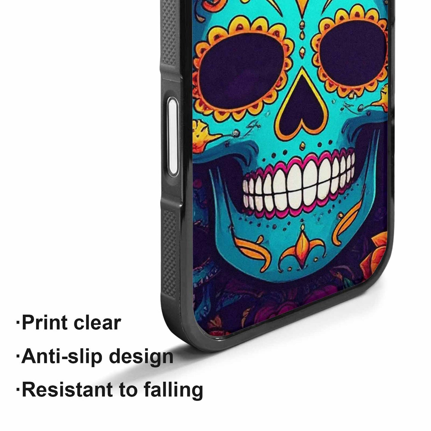 iPhone 17 Case — Skull Dark Art Gothic Print Gothic, Custom Made Phone Cover