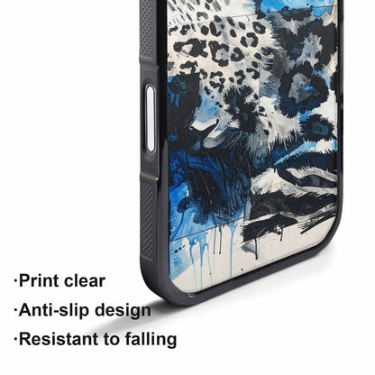 iPhone 17 Pro Max Case — Animal Print Black &amp; Animal Print, Custom Printed Phone Case
