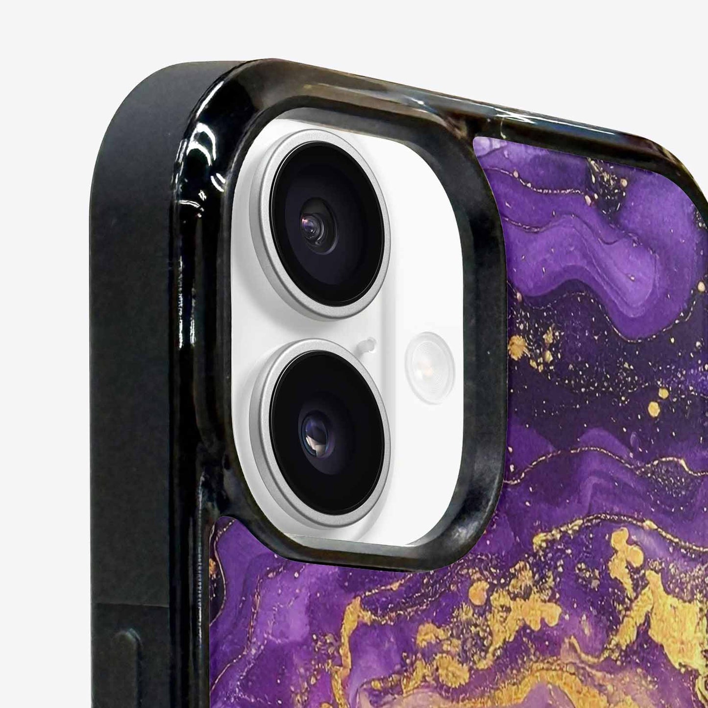 iPhone 16 Case — Swirling Brushstroke Starry Night Texture Blended, Custom Art Phone Cover