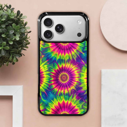 iPhone 17 Pro Max Case — Tie Dye Neon Acid Tie Dye, Custom Phone Case
