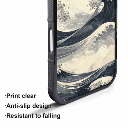 iPhone 17 Air Case — Vintage Americana Wave Retro Vintage, Custom Printed Phone Case