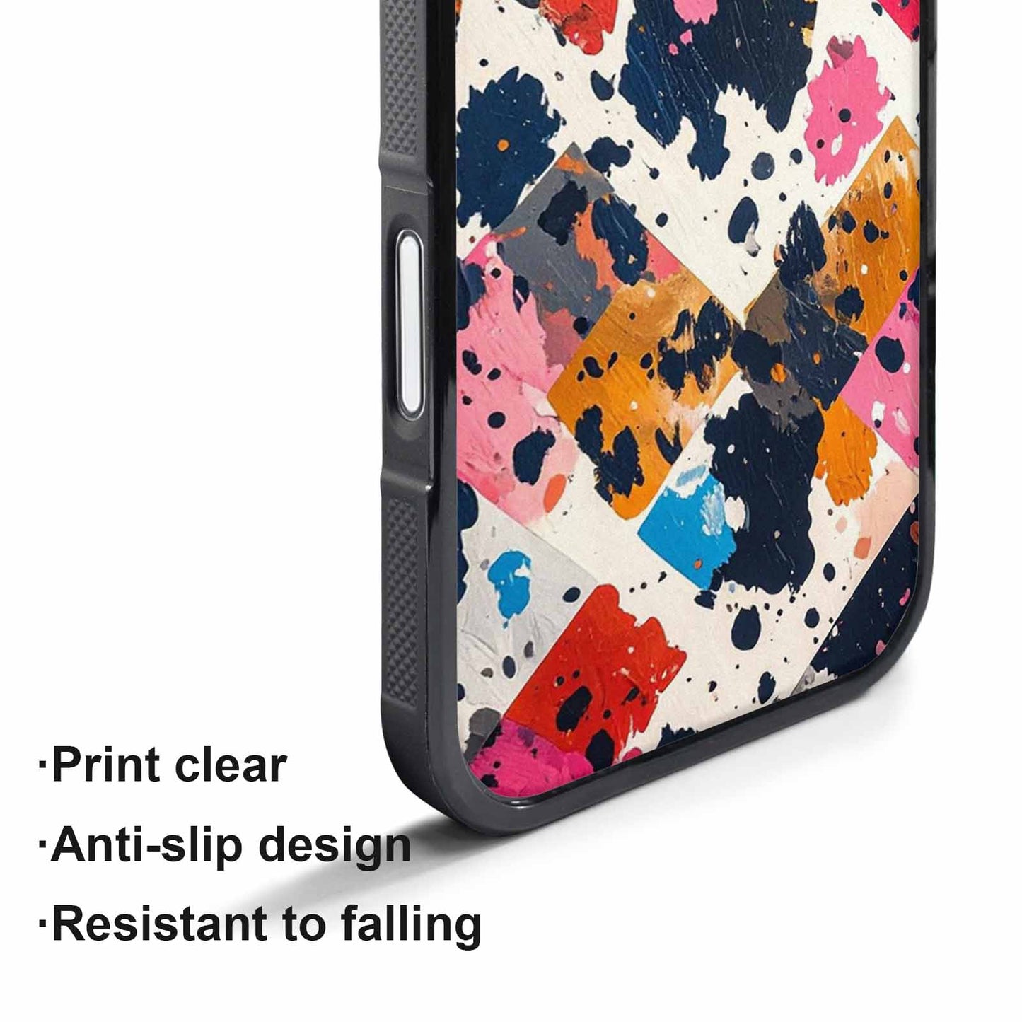 iPhone 17 Pro Case — Small Cow Animal Print Skin Animal, Custom Printed Phone Case