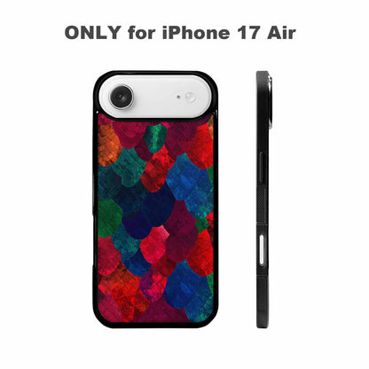 iPhone 17 Air Case — Dark Snake Print Original Art, Customized Protective Case