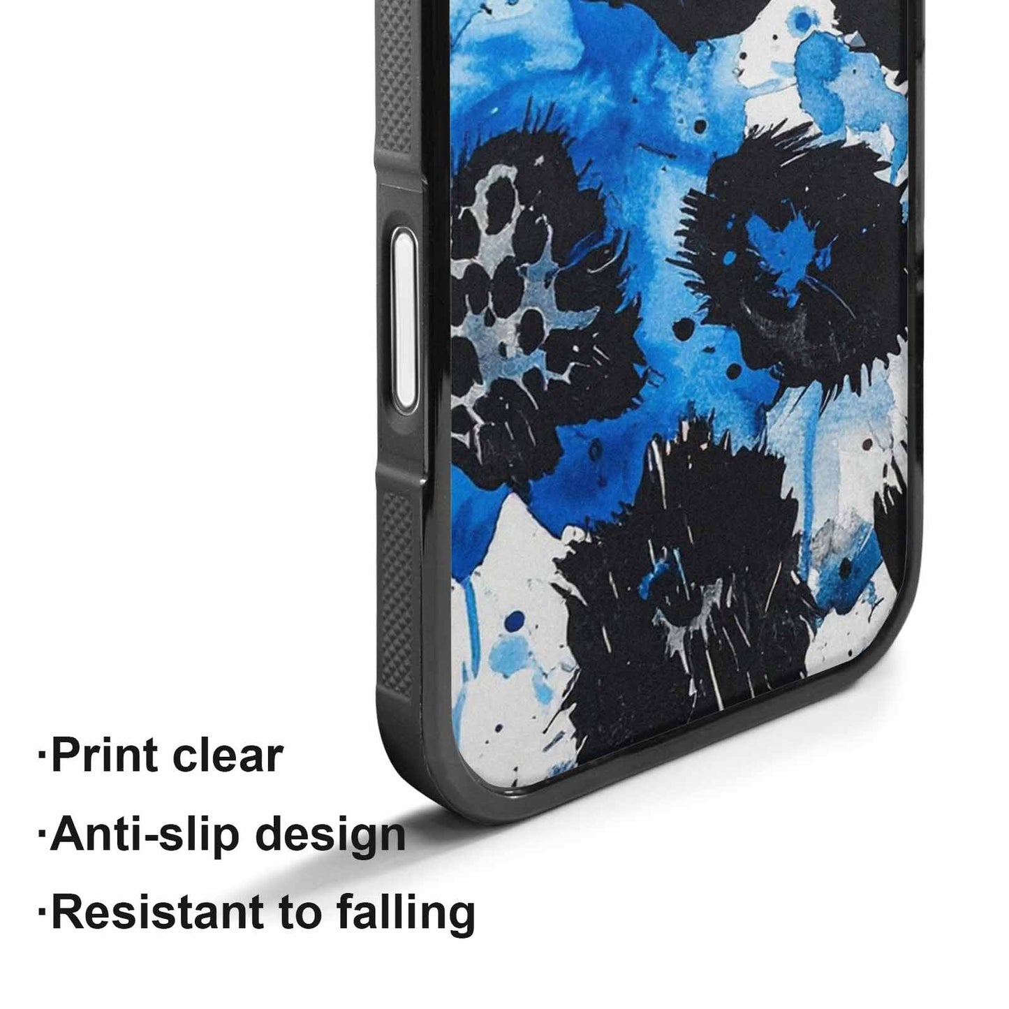 iPhone 17 Case — Animal Print Black &amp; Animal Print, Custom Designed Case Cover