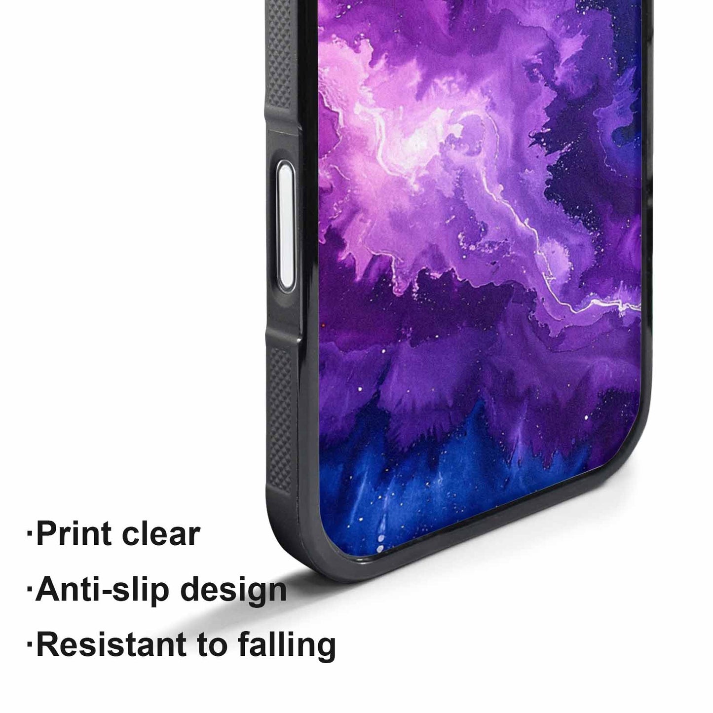 iPhone 17 Air Case — Cosmic Tie Dye Pattern Deep Tie, Custom Phone Case