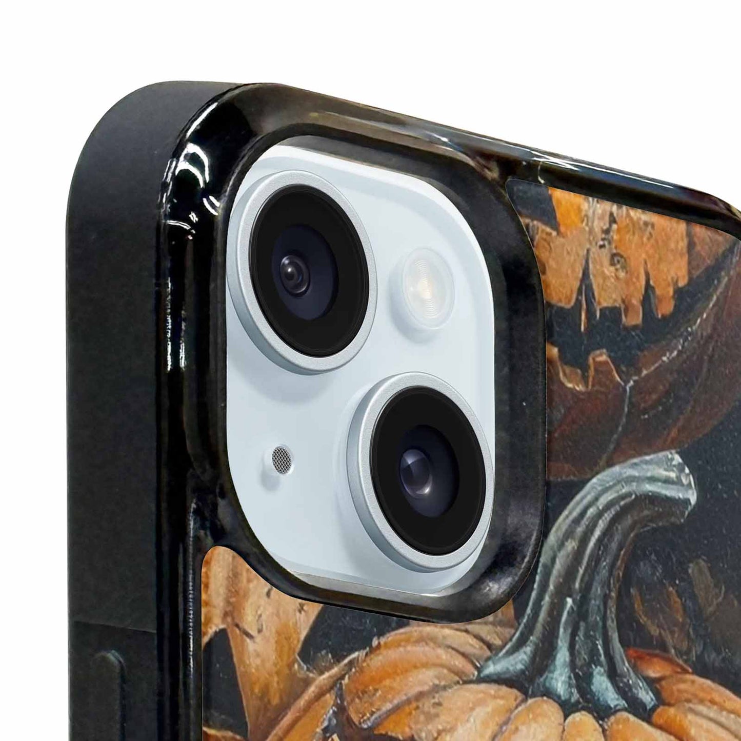 iPhone 15 Case — Halloween Cracked Jackolantern, Custom Made Phone Cover