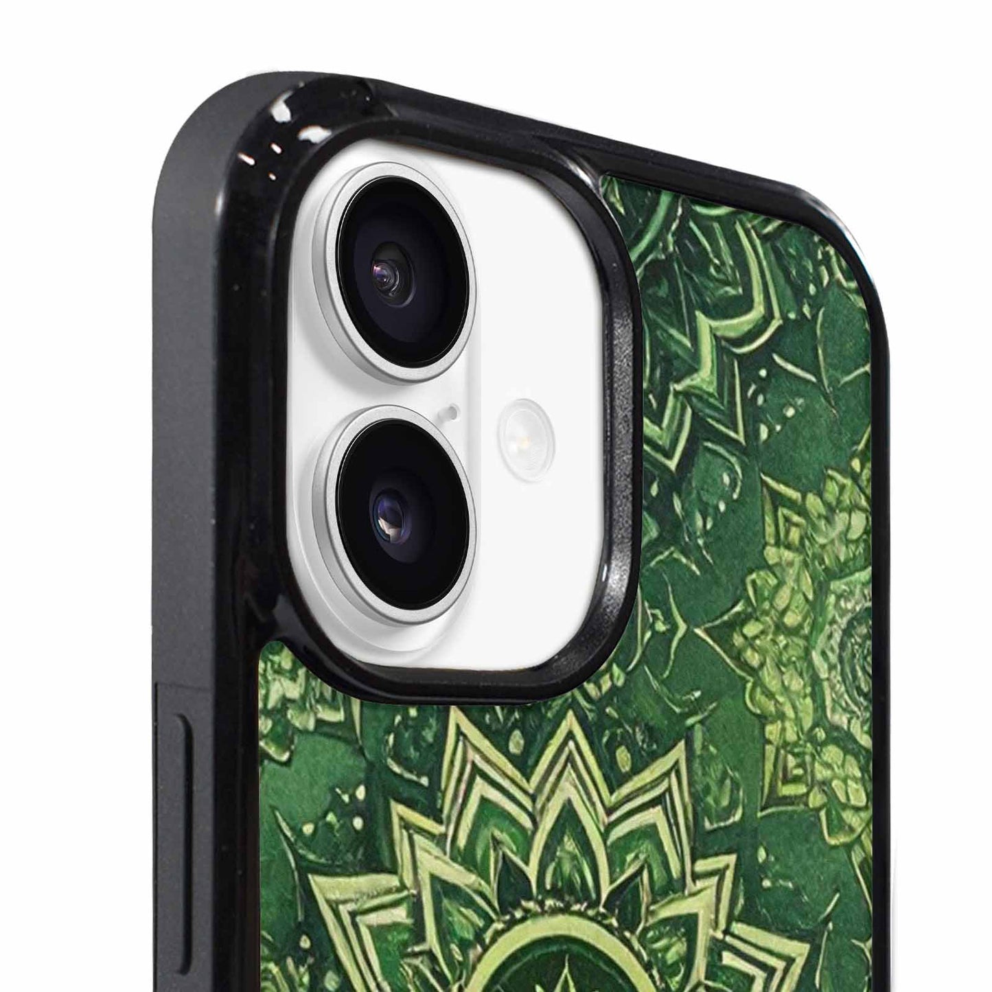 iPhone 17 Case — Small Mandala Pattern, Randomly Floral, Unique Phone Case Design