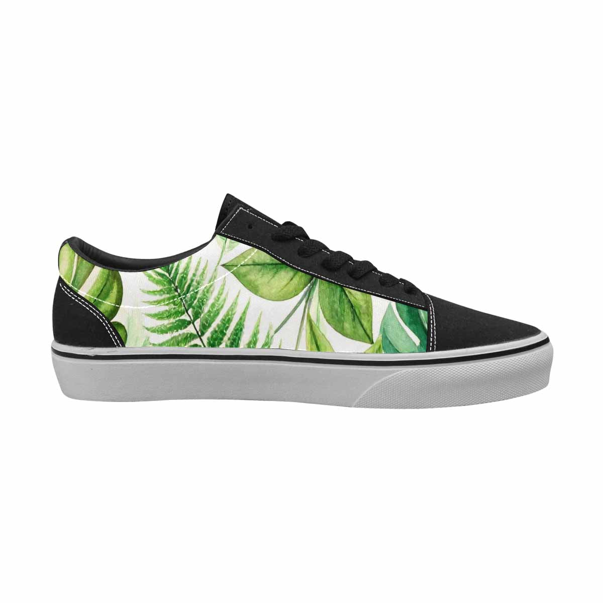 WOMEN'S Seven-Point Palmate Leaf Canvas Lace-Up Y2K Shoes