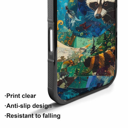 iPhone 17 Case — Raccoon Bandit Raccoon Bandit Original Art, Personalized Phone Case