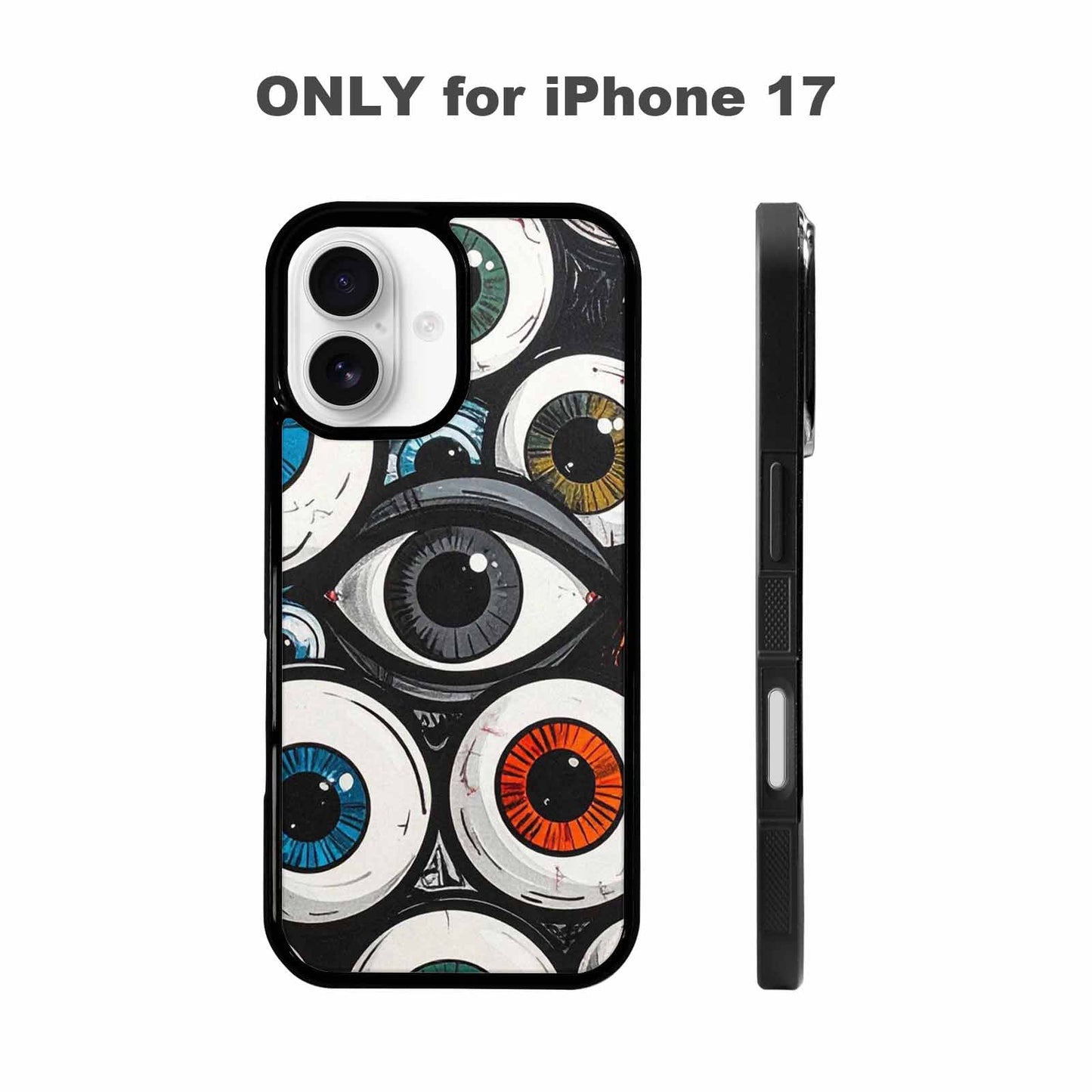 iPhone 17 Case — Seamless Repeating Pattern Of Cartoon Cute, Original Design Phone Case