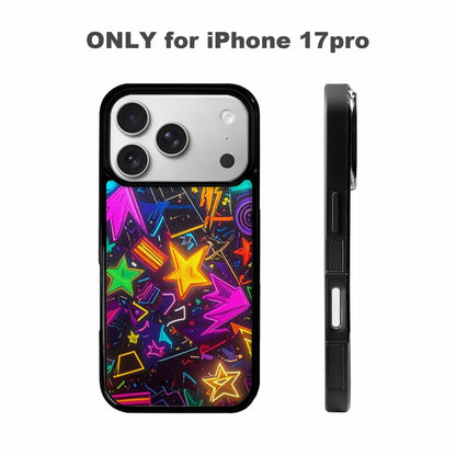 iPhone 17 Pro Case — Retro Motif Retro Motifs Pattern Retro, Original Design Phone Case
