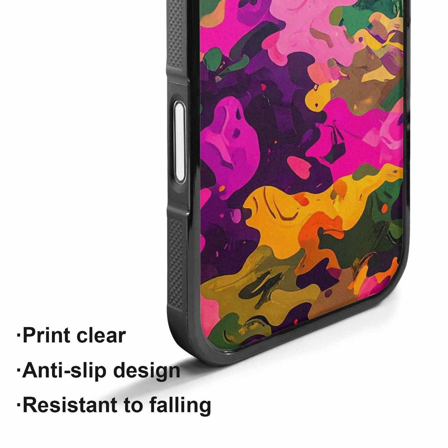 iPhone 17 Case — Small Military Camouflage Blotch Camo, Custom Designed Case Cover