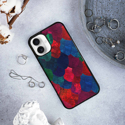 iPhone 16 Plus Case — Snake Print Dark Seamless Pattern Vibrant, Custom Art Phone Cover