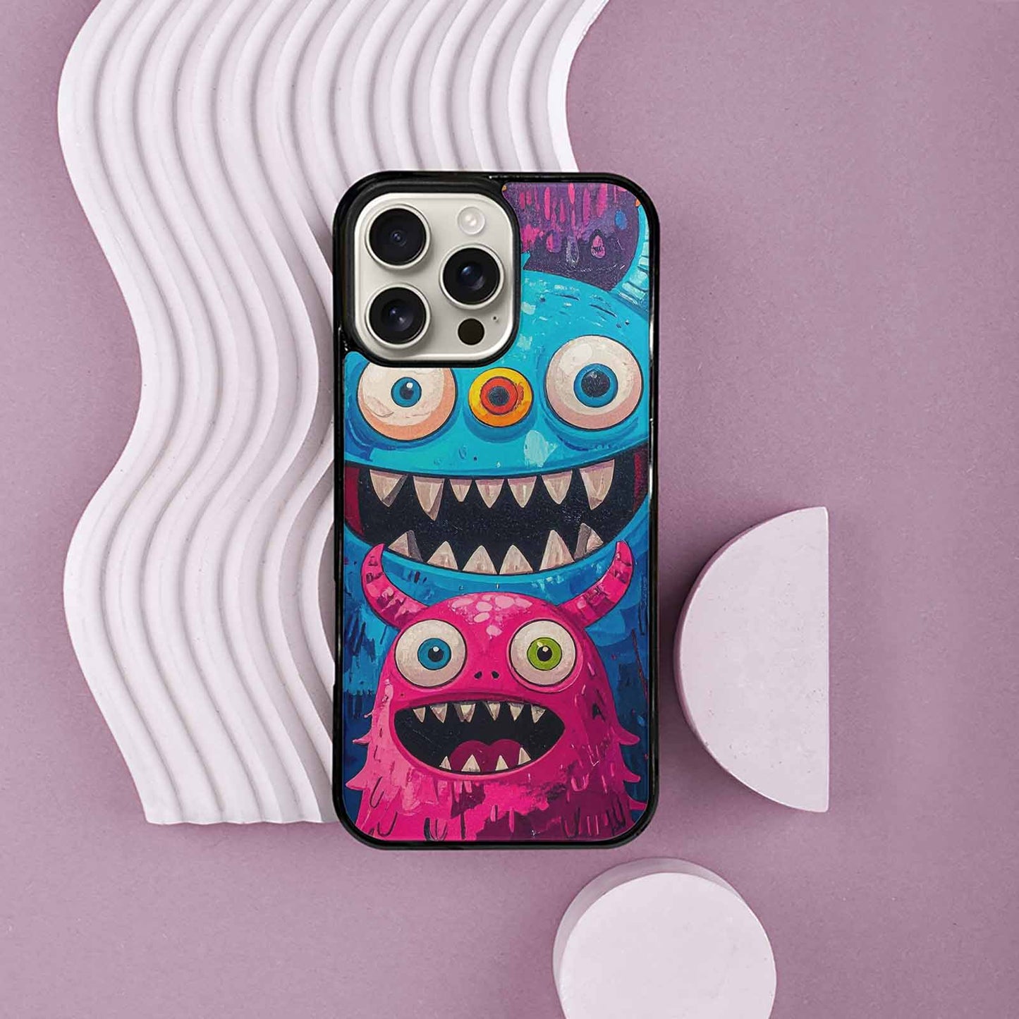 iPhone 16 Pro Max Case — Goofy Cartoon Monster, Custom Made Phone Cover