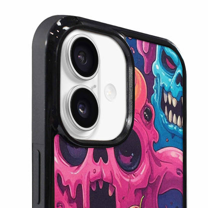 iPhone 17 Case — Ice Cream Monsters Skullsmelti Gothic Skulls, Customized Protective Case