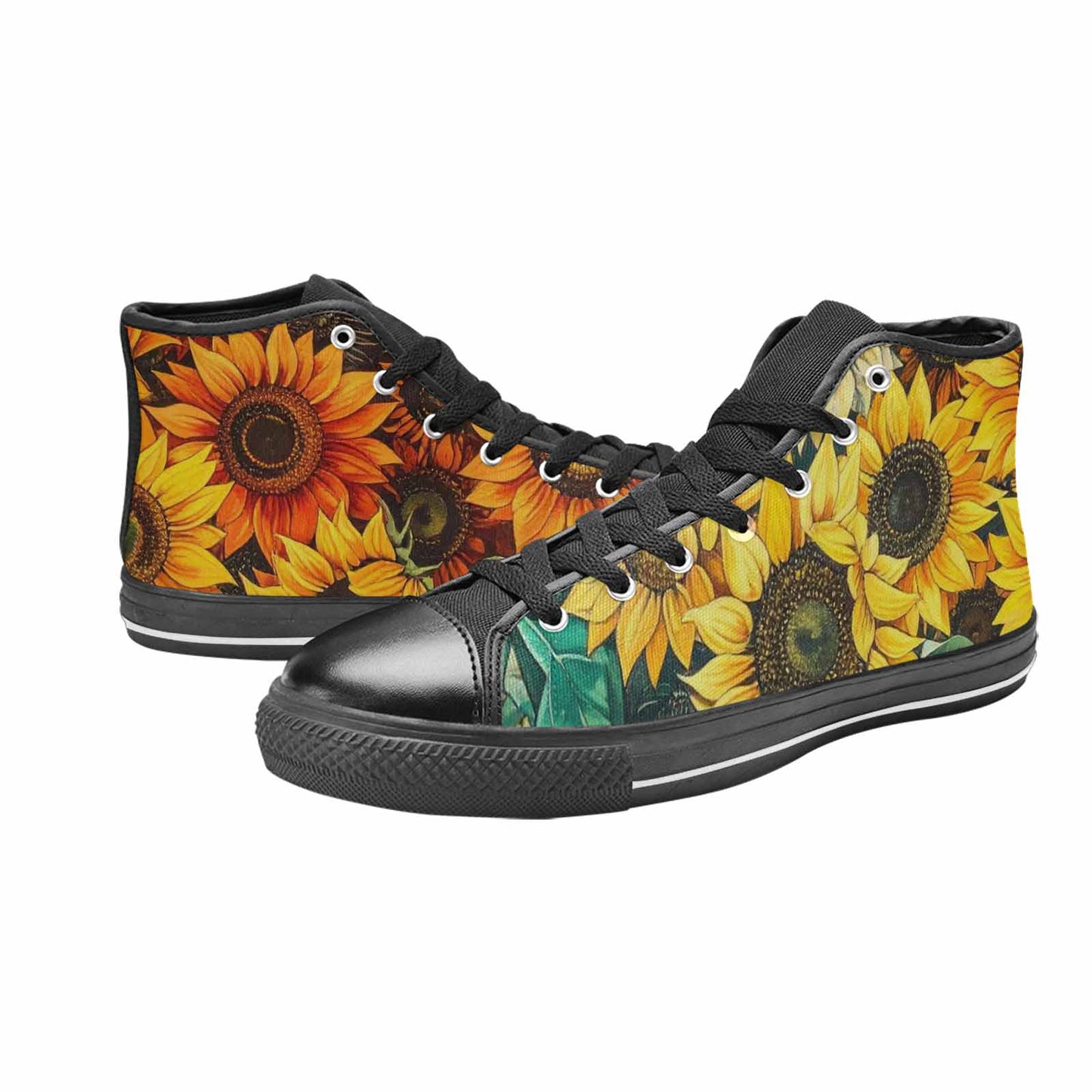MEN'S Blend Melt Them High Top Canvas Vibrant Chaos Sneakers