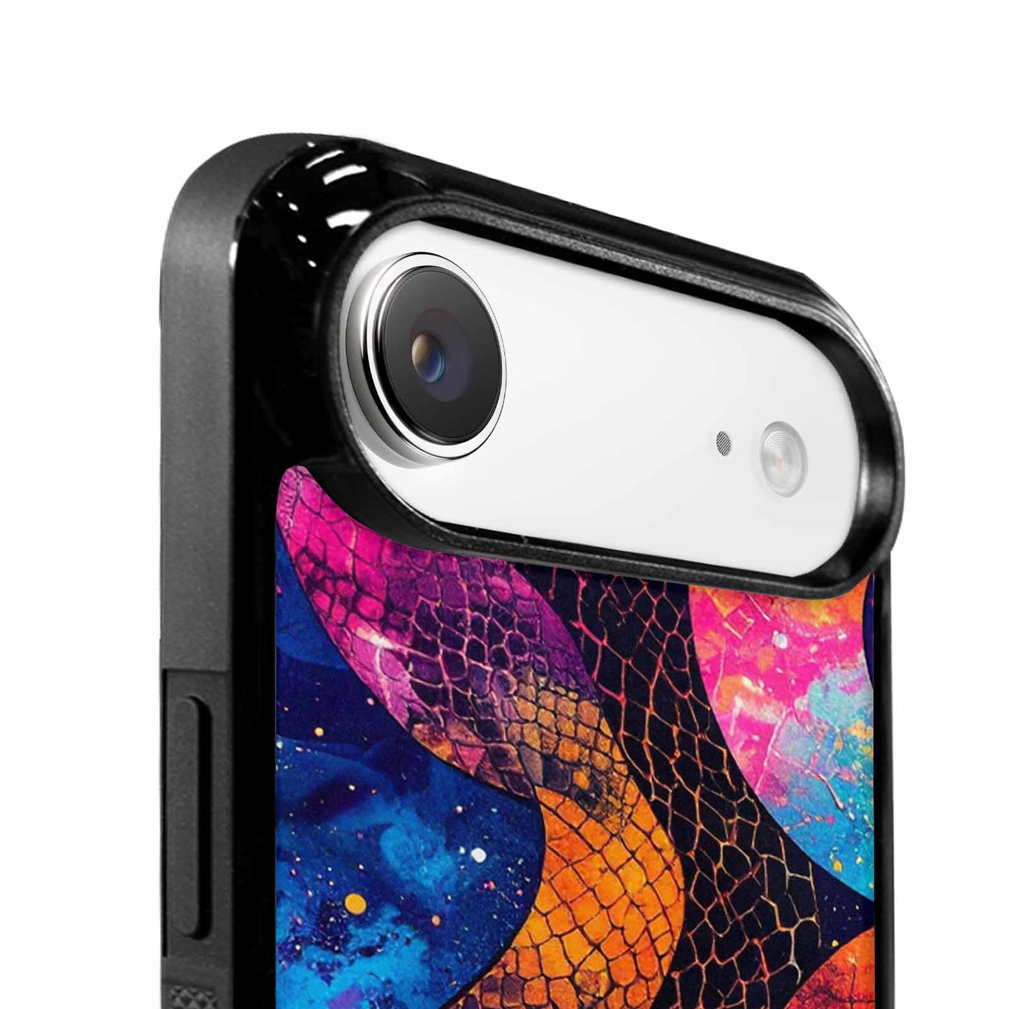 iPhone 17 Air Case — Galaxy Snake Print Galaxy Space, Custom Phone Case