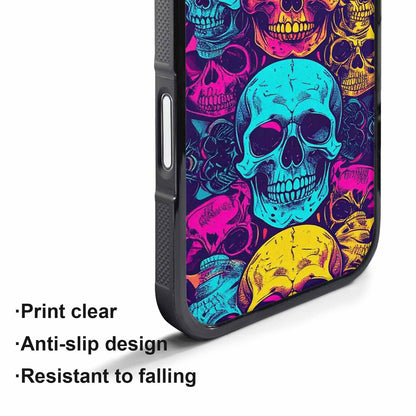 iPhone 17 Pro Case — Skull Dark Art Gothic Print Gothic, Custom Made Phone Cover